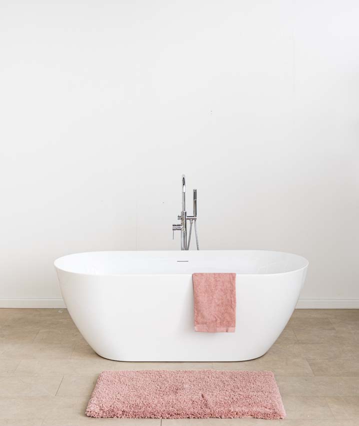 Vrijstaand bad Cal glanzend wit 170x75cm