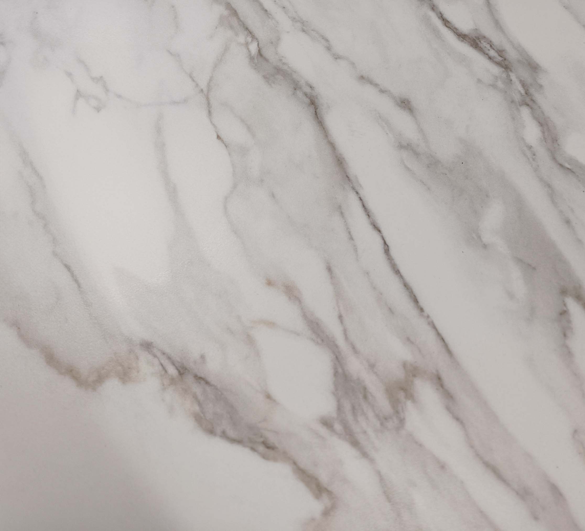 Carrelage de sol et mural Hilton imitation marbre blanc mat 45x45cm