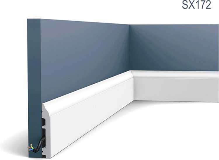 Orac plinthe flexible sx172f 2000x14x85mm Orac plinthe flexible sx172f 2000x14x85mm