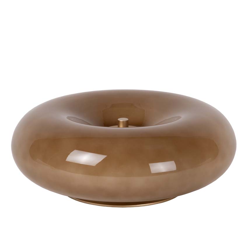 Lucide Sentino - Tafellamp - Ø29,5cm - 3xG9 - Taupe