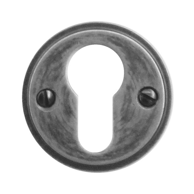 Cilinderplaatje pro pienza nieuw model oud zilver