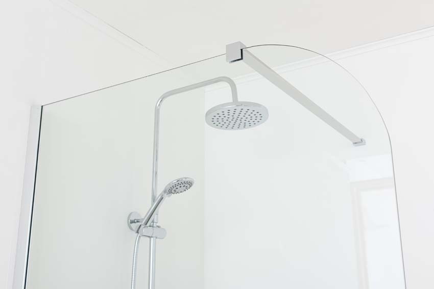 Douchewand Avery afgerond 97x200cm
