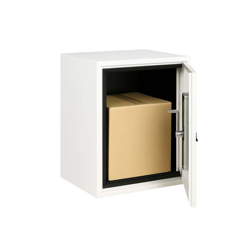 Boîte aux lettres à colis ONZO (eSafe) Boxis blanche avec serrure à code
