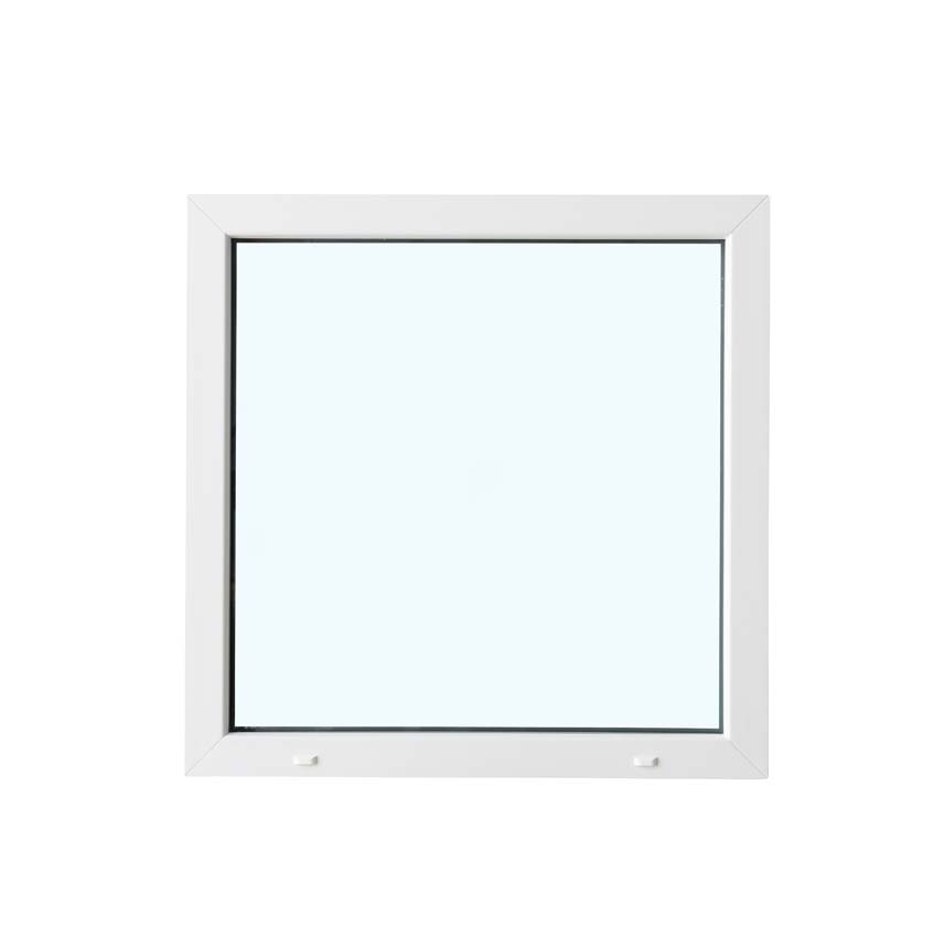 Châssis fixe pvc blanc budget L900XH900 mm