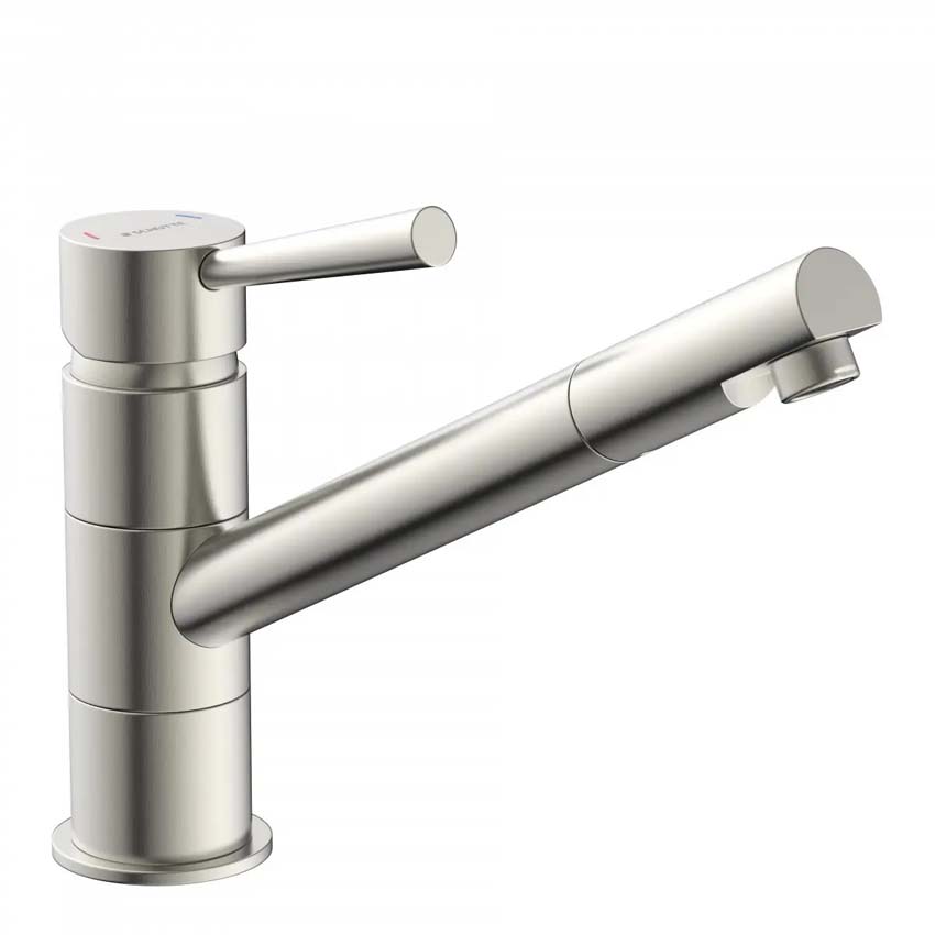 Robinet de cuisine Fay inox-look