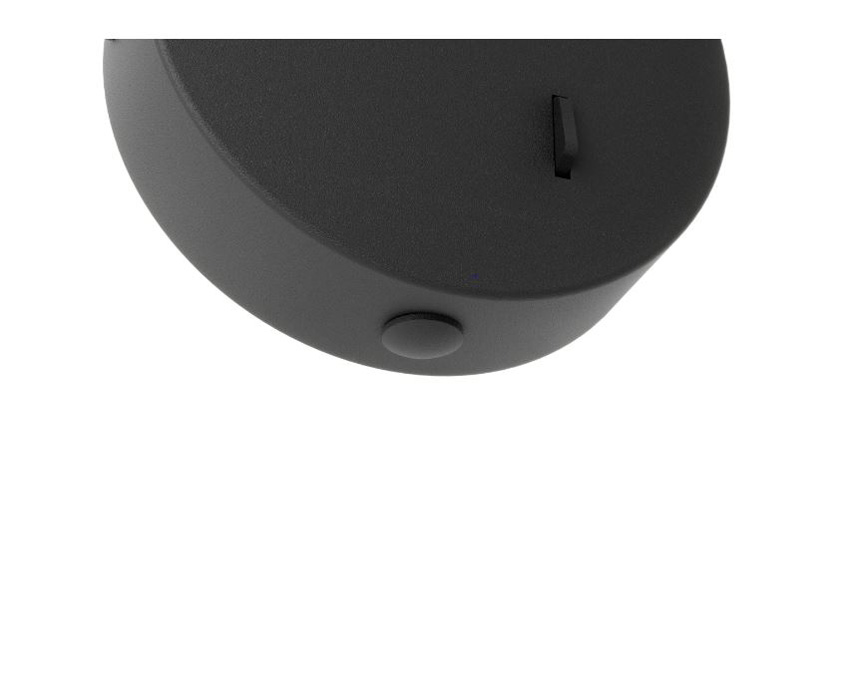 Wandlamp - zwart/brons - Ø11cm - LED - 1x5W - 2700/4000/6500K