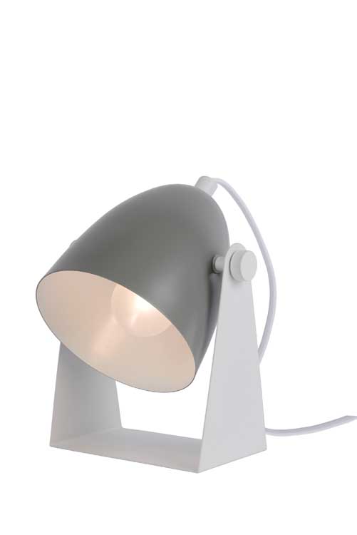 Lucide CHAGO - Lampe de table - E14 - Gris