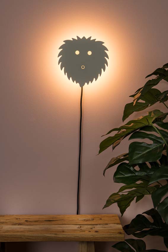 Wandlamp kinderkamer - beige - dimbaar - LED 1x7W - 2600K/2700K