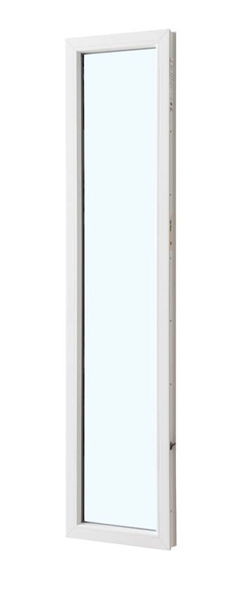 Vast raam pvc wit budget B600XH2100 mm