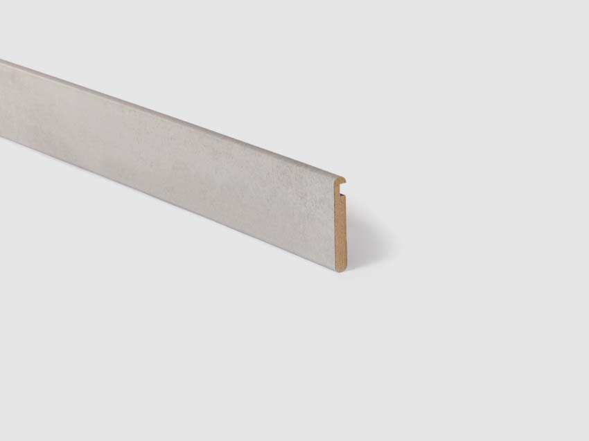 Profilé escalier ouvert Maestro Light grey stone 130x7x1cm