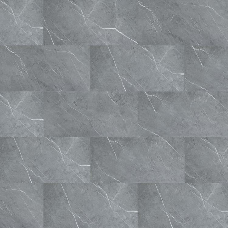 Sol vinyle Miami dalle 4mm gris 95x47,5cm