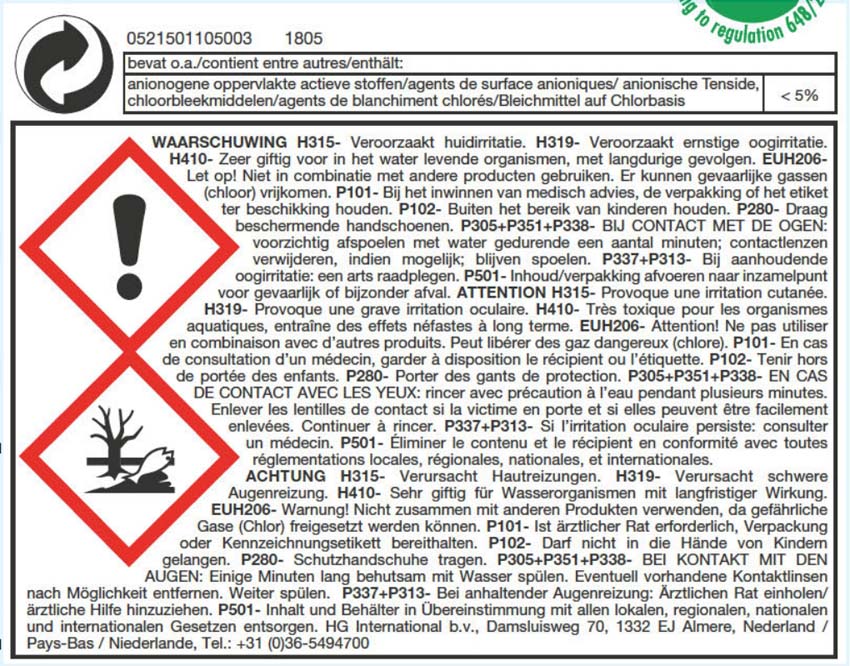 Nettoyant pour pierres tombales HG 500ml