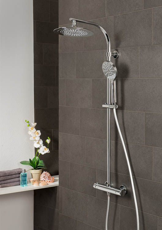 Colonne de douche Maddox thermostatique chrome