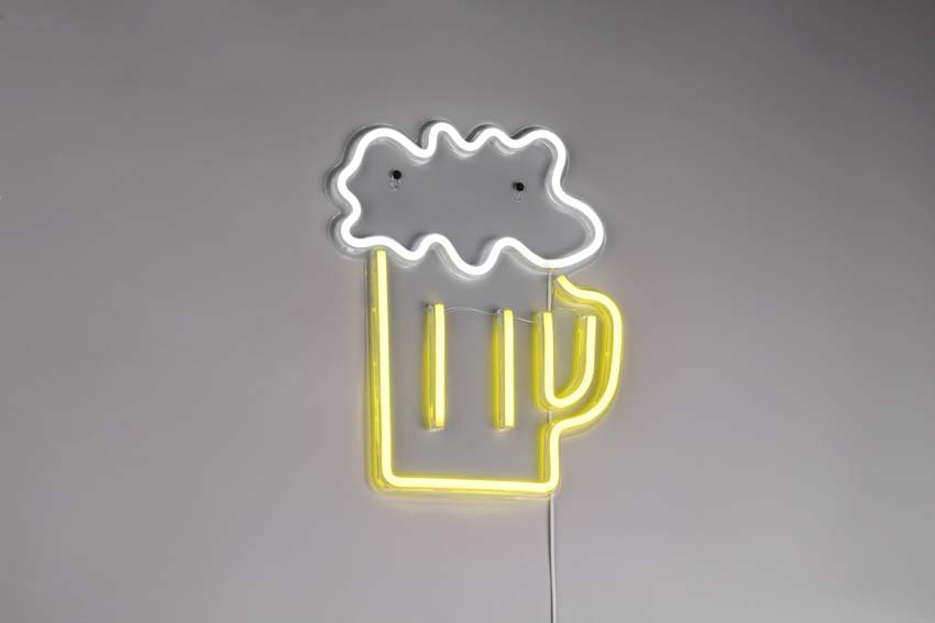 Wandlamp - Bier - 29,5x1x36cm - LED - 1x5W