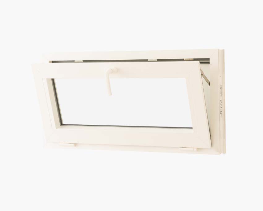 Châssis battant pvc Deceuninck Elegant Infinity blanc/bl B1500xH500 mm Châssis battant pvc Deceuninck Elegant Infinity blanc/bl B1500xH500 mm