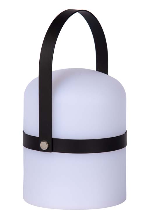 Lampe de table extérieure - blanc/noir - Ø10cm - dimmable - LED - 0,3W - 3200K - IP44 - 3StepDim