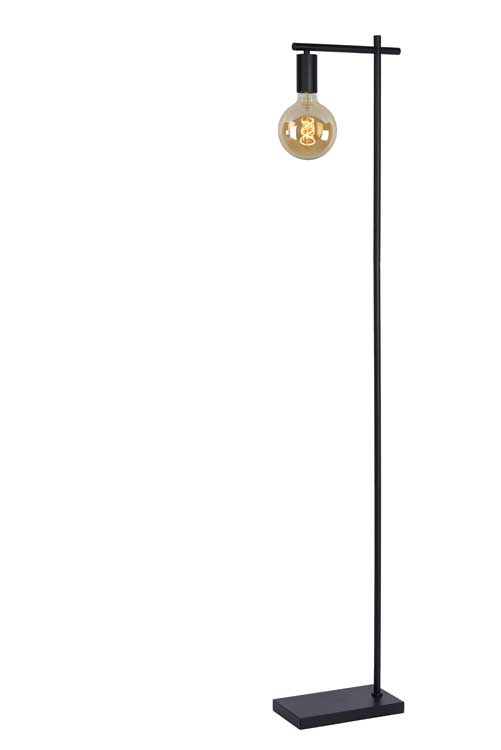 Lampadaire - noir - 152cm - E27 - 40W