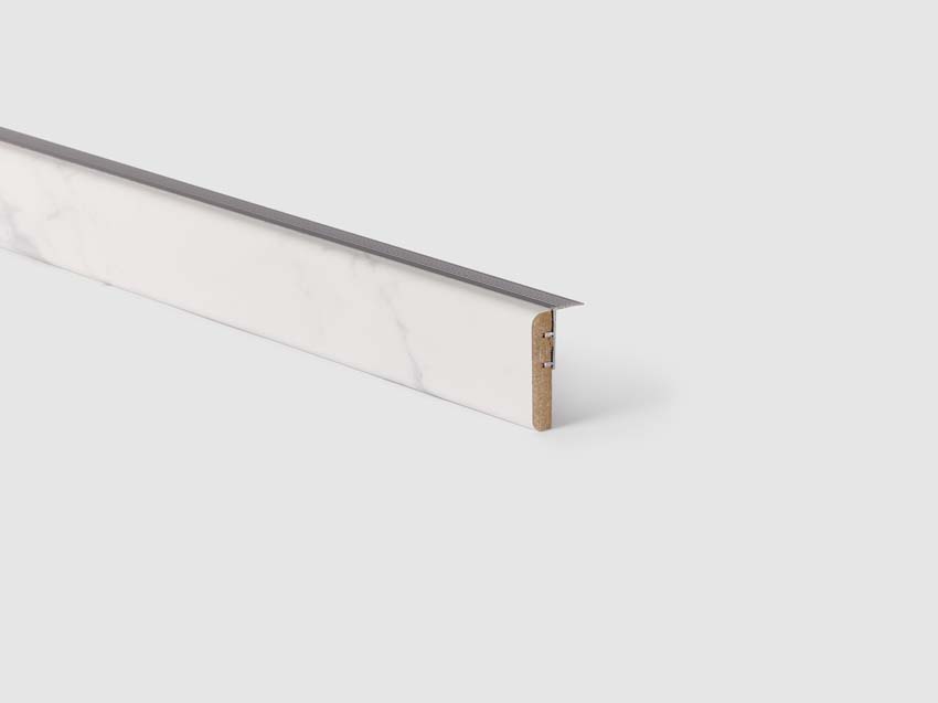 Profilé de transition Maestro White marble 130x5,6x1,2cm
