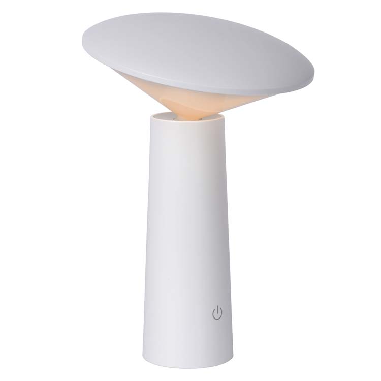 Lampe de table extérieure - blanc - Ø13,7cm - dimmable - LED - 4W - 6500K - IP44