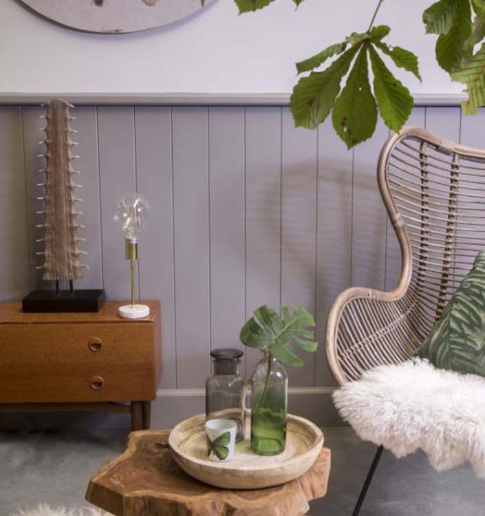 Wand- en lambriseringspaneel Lambris Perle 18mm