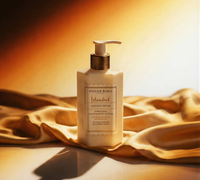 Lotion main & corps Atelier Rebul Istanbul Golden Hour 250ml