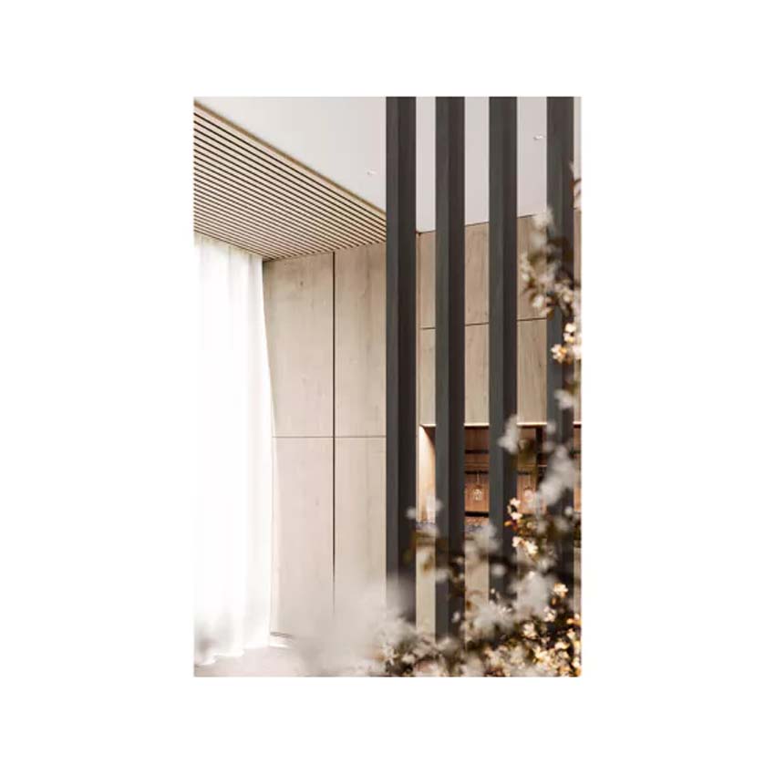 Top- of bodemprofiel roomdivider Line up Divide zwart 192,5cm