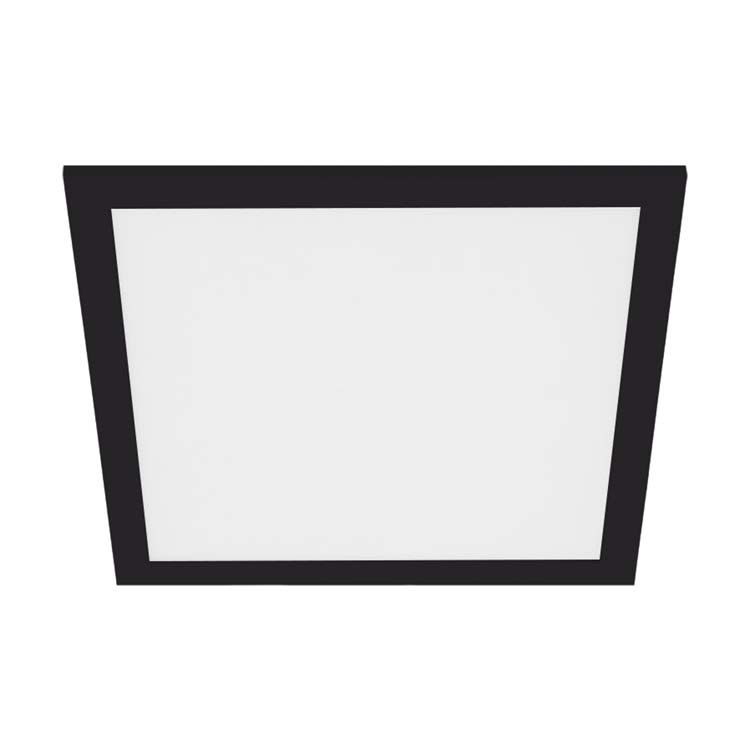 Plafonnière alu noir LED 15.5W 1950LM IP20