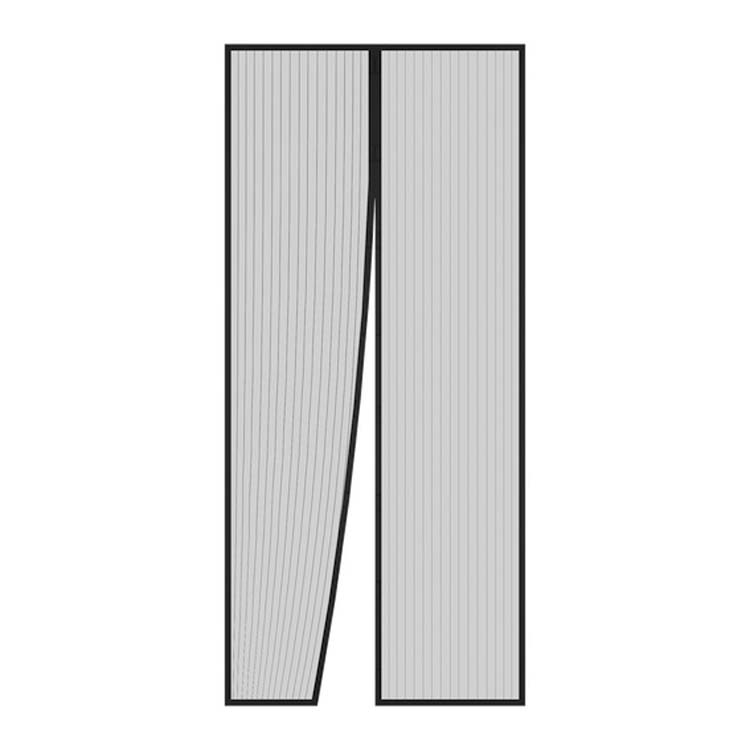 Vliegengordijn Feline B1000H2200mm zwart met magneet