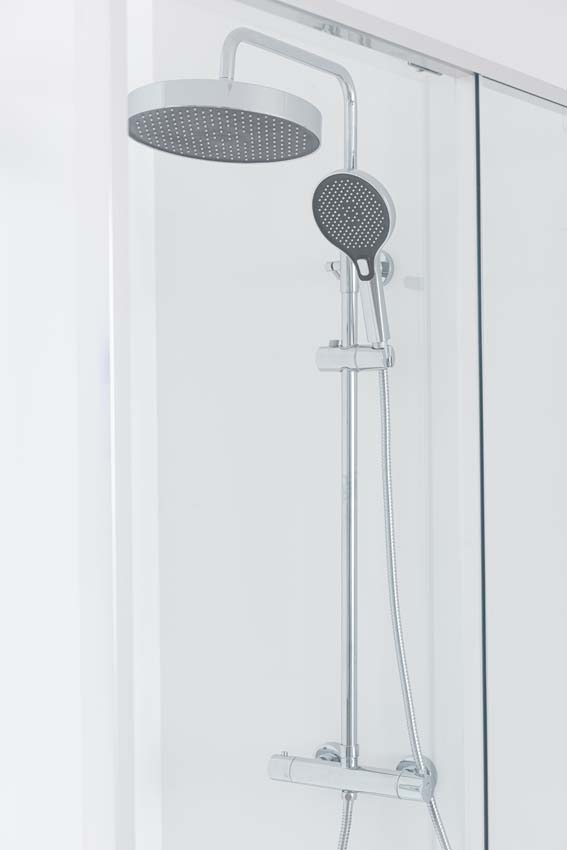 Porte de douche coulissante Ulani chrome 138-140x200cm