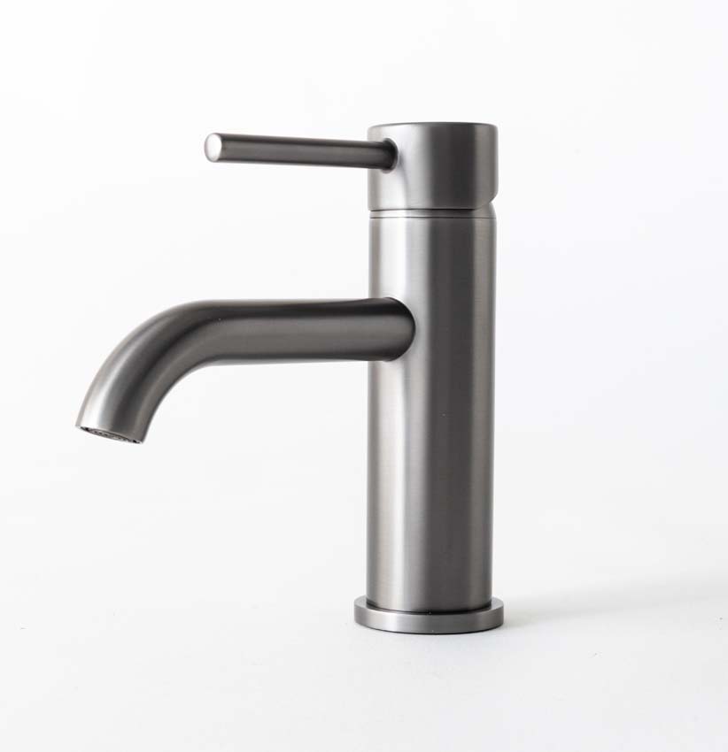 Wastafelkraan Miley slim gunmetal