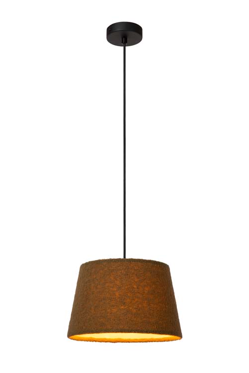 Lucide WOOLLY - Suspension - Ø 28 cm - 1xE27 - Vert