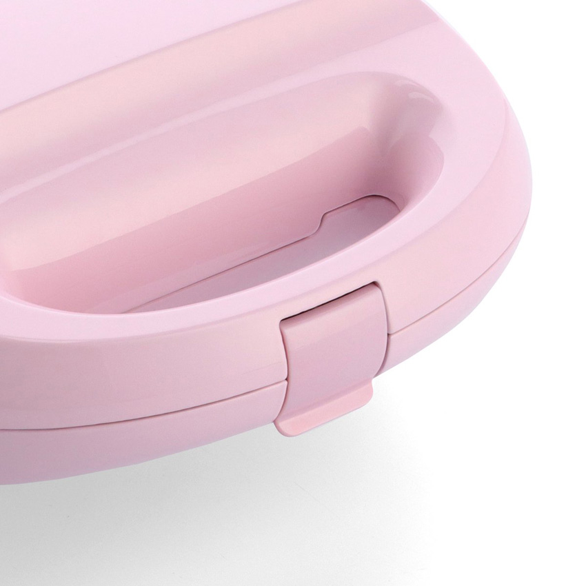 3-in-1 croque-, wafel- en paninimachine roze antikleeflaag & PFAS-vrij