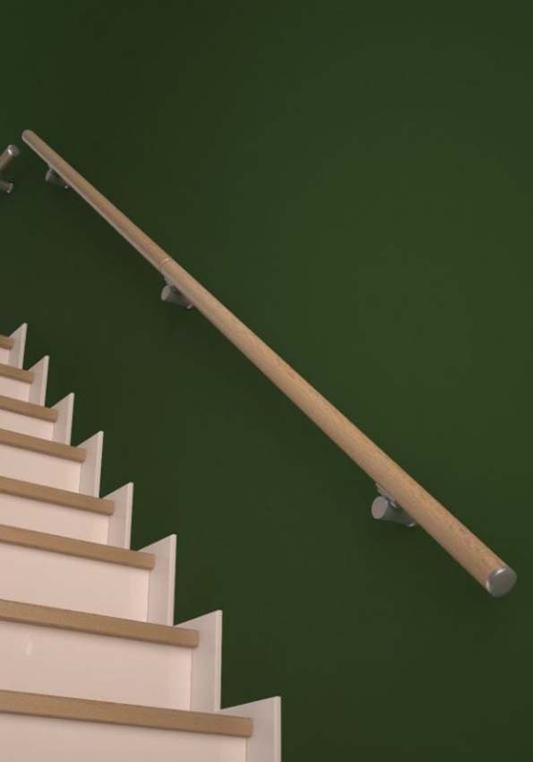 Handgreep hout den 200cm