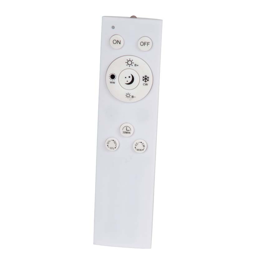 Lucide Essential Elly - Plafonnier - LED dimmable - CCT - 1x36W 2700K/4000K - Opalin