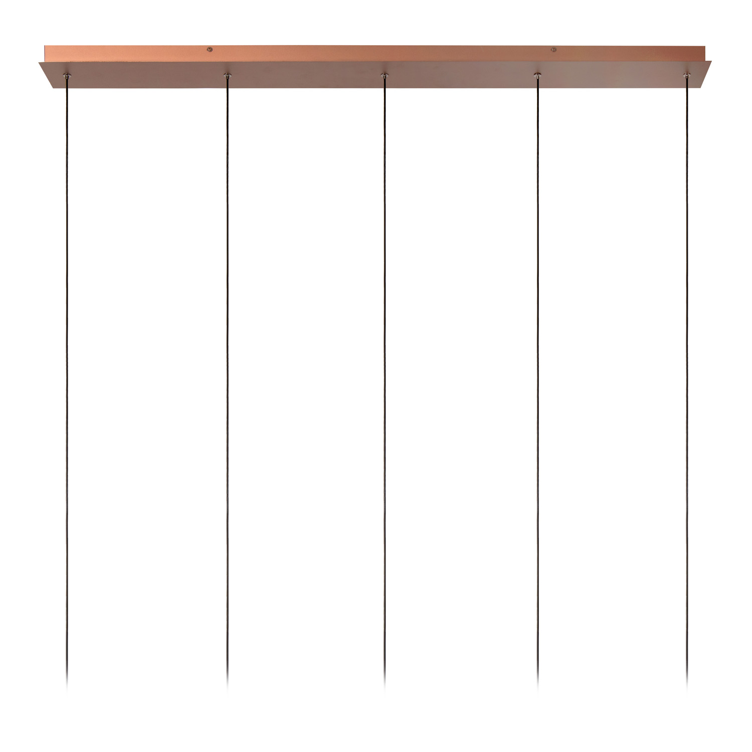 Lucide Premium Jasmine - Suspension - LED Dim. - CCT - 5X4W 2200K/3300K - Cuivre