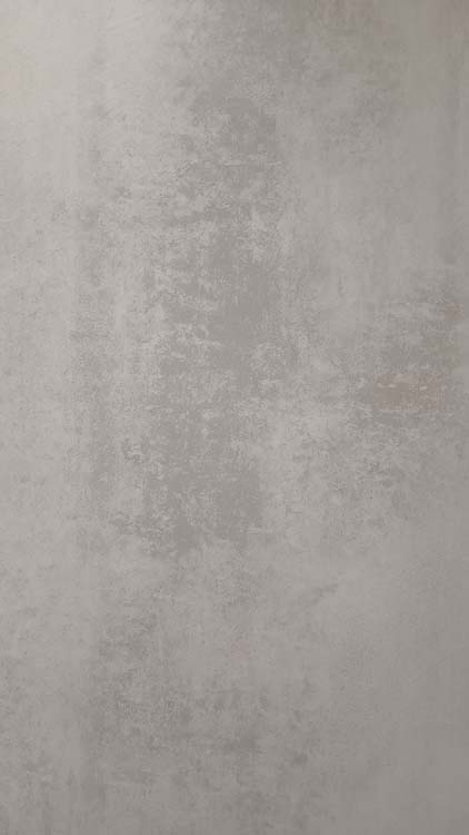 Porte intérieure complète Industrial béton 211,5x73cm tubulaire réversible + châssis noir 40cm