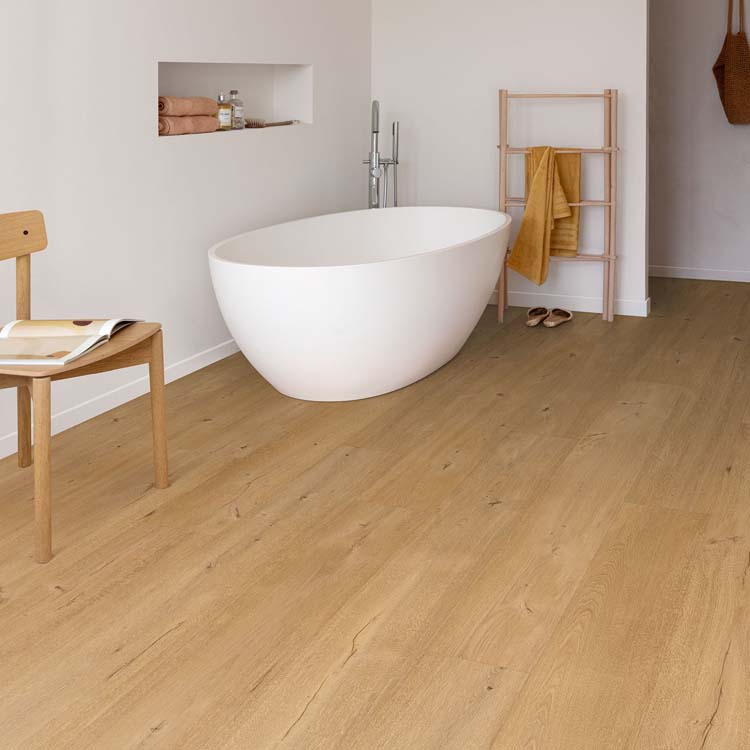 Sol vinyle Floorify Frangipane planche 4,5mm chêne chaud 200x24cm Sol vinyle Floorify Frangipane planche 4,5mm chêne chaud 200x24cm