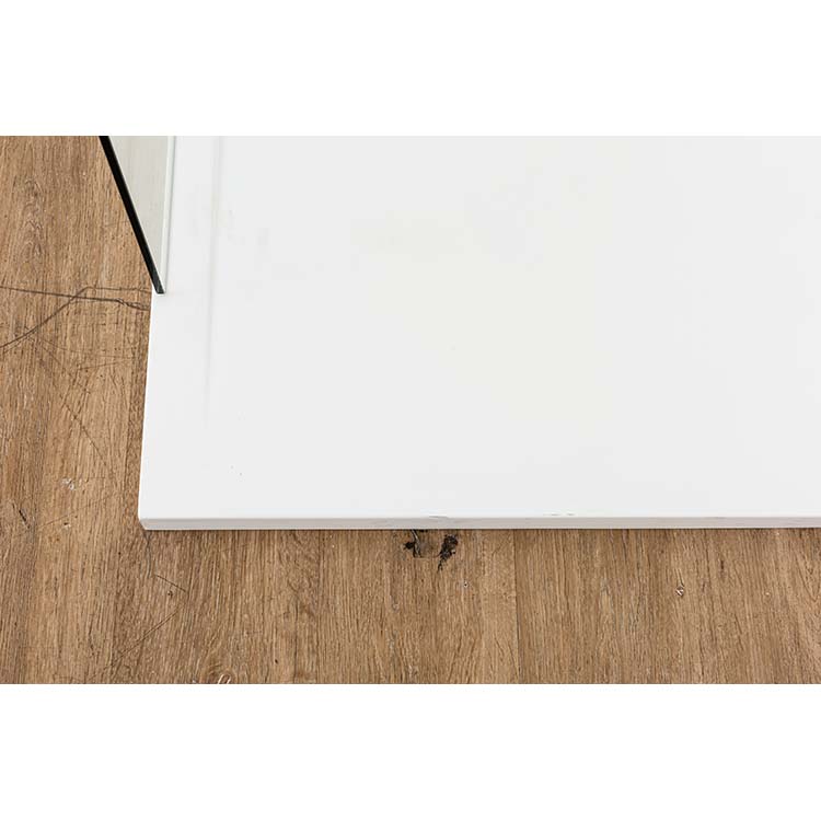 Inloopdouche Anais verzuurd glas met chroom profielset 137x200cm