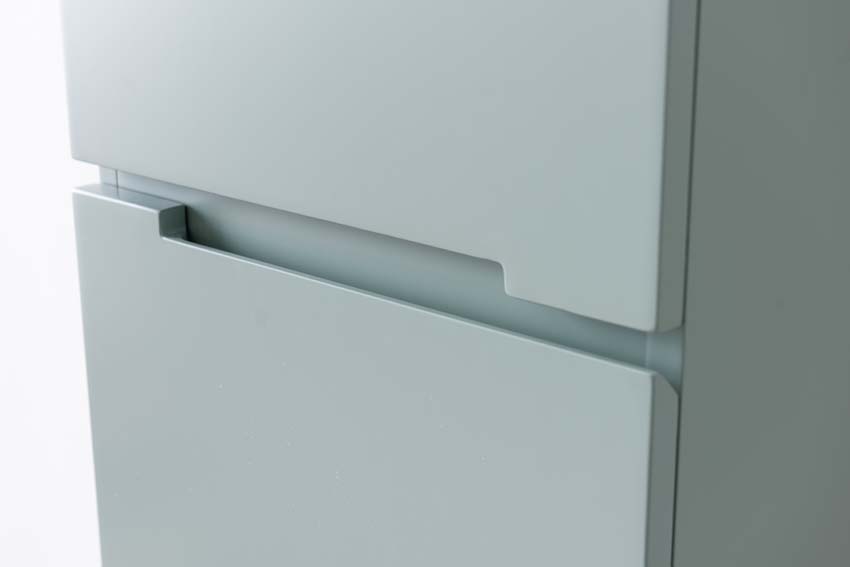 Armoire colonne Truman gris-vert suspendue 170x40x35cm