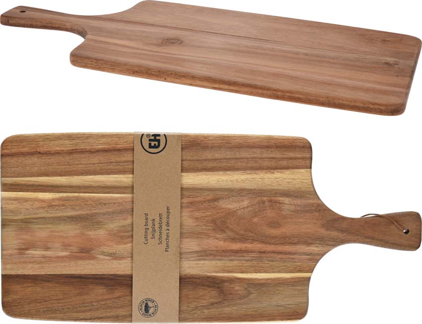 Planche à découper bambou brun 55x25cm