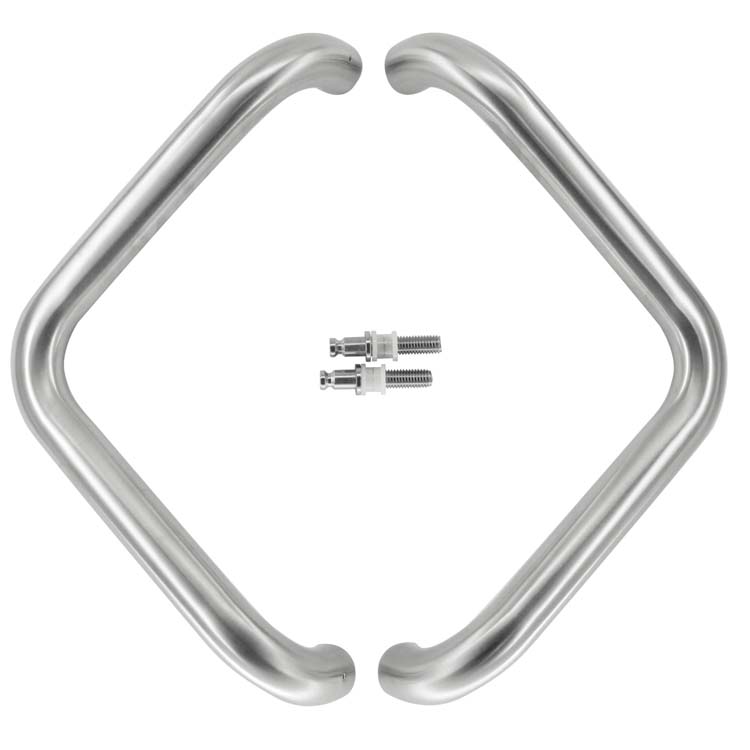 Tirant v 30/350 inox plus paire pour verre