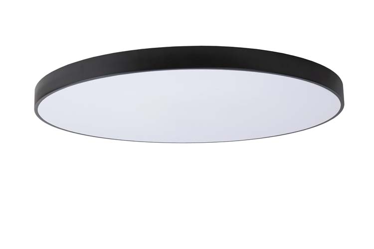 Plafonnière - Ø 80 cm - LED Dimb. - 1x80W 2700K - 3 StepDim - Zwart