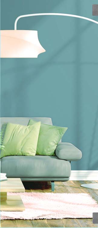 Porte intérieure vitrée simple Sky Day verre clair sur mesure - charnières inox