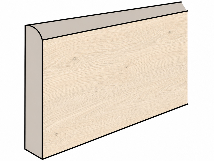 Plinthe Savanna Wood aspect bois 7x90cm