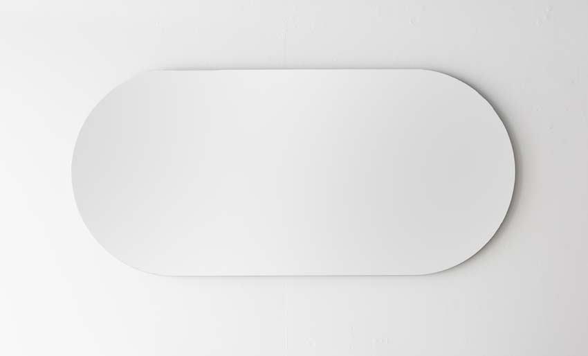 Spiegel Floris LED + anti-condens 140x65cm