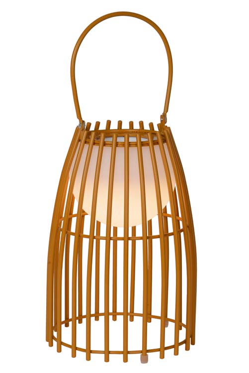 Lampe de table extérieure - brun - Ø17,5cm - LED - 0,3W - 3200K - IP44 - 3StepDim