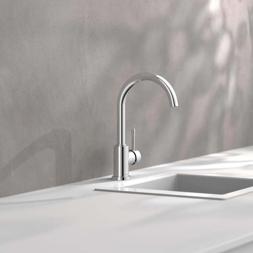 Robinet de cuisine Unai chrome