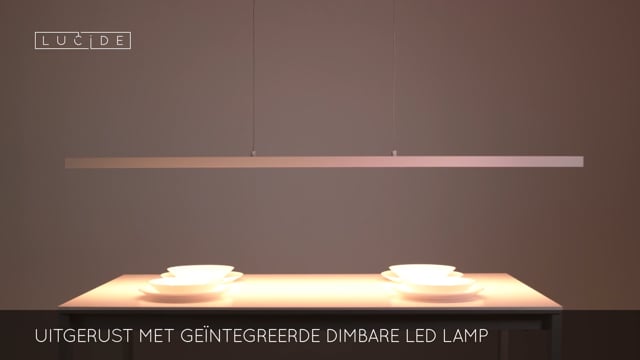 Lucide SIGMA - Hanglamp - LED Dimb. - 1x38W 2700K - Wit Lucide SIGMA - Hanglamp - LED Dimb. - 1x38W 2700K - Wit