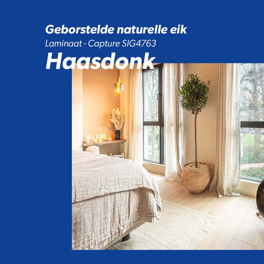 Laminaat Quick-Step Capture 9mm geborstelde eik natuur 138x21,2cm