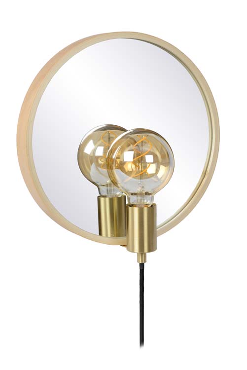 Spiegellamp - goud - E27 - 25W